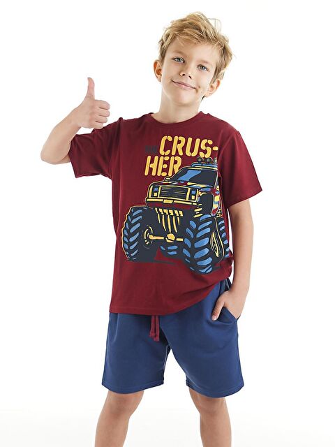 MSHB&G Crusher Erkek Çocuk Tişört Şort Takım - S000008208-23173
