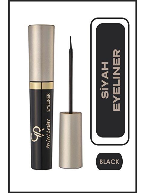GOLDEN ROSE Perfect Lashes Black Eyeliner - Siyah Eyeliner
