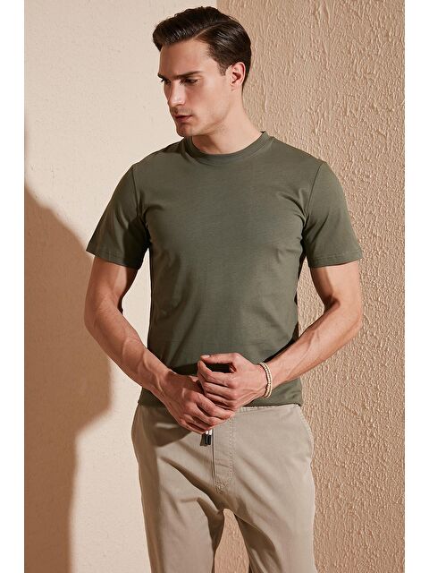 Buratti %100 Pamuk Regular Fit Bisiklet Yaka Tişört 5902511 - S000008315-18547