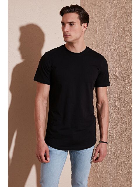 Buratti %100 Pamuk Regular Fit Bisiklet Yaka Tişört 5902511 - S000008315-19351