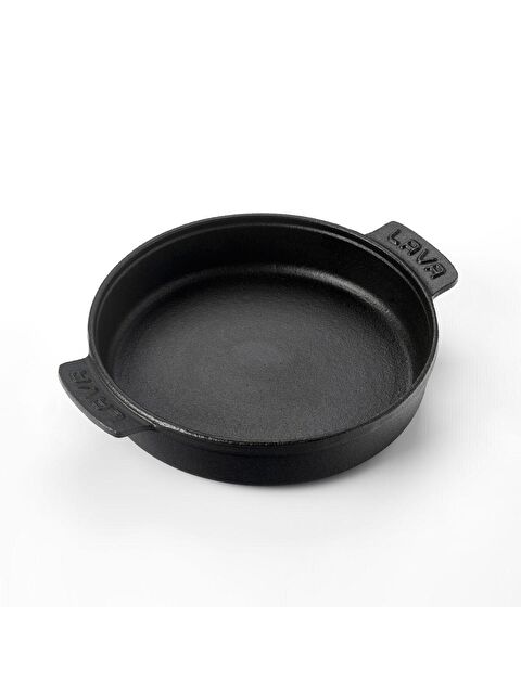 LAVA Yuvarlak Güveç Kabı Döküm Demir Yekpare Çift Kulplu Çap(Ø)17cm. - S000056531-19351
