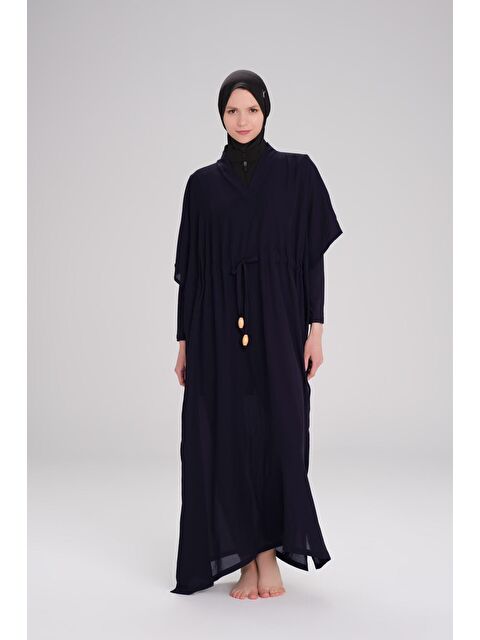 Haşema Lacivert Uzun Pareo 4049 - S000387302-21164