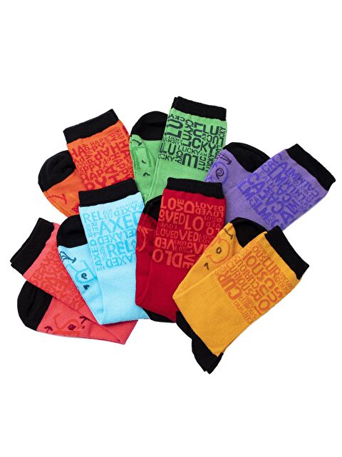 Biggdesign Moods Up 7 li Kadın Soket Çorap Seti