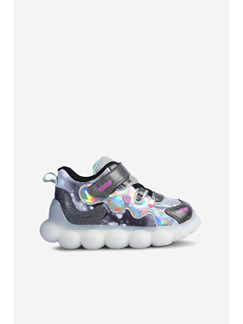 Vicco Sonya Işıklı Kız Okul Öncesi Siyah Spor Ayakkabı