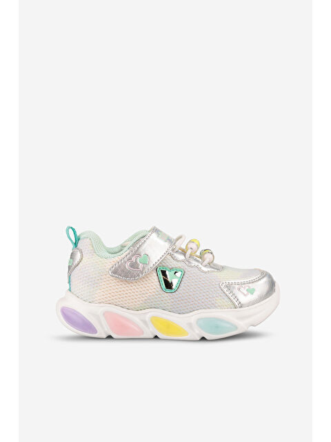Vicco Gelato Işıklı Kız Okul Öncesi Beyaz Spor Ayakkabı