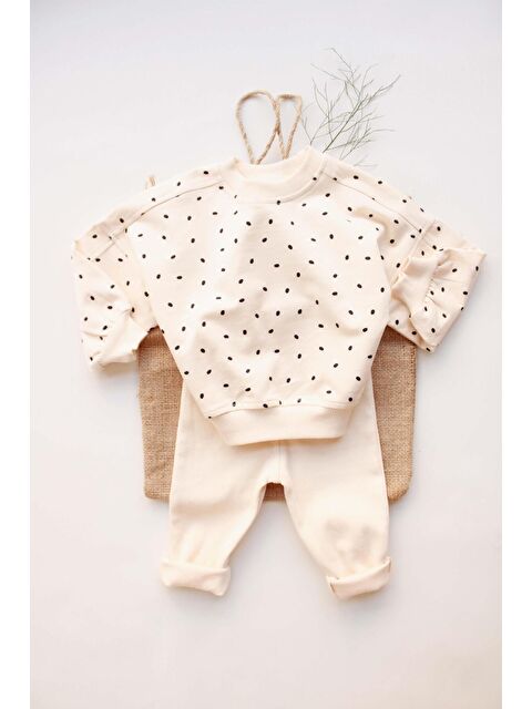 Oh La La Koala For Little Ones Siyah Puantiyeli Bebek Alt Üst Takım