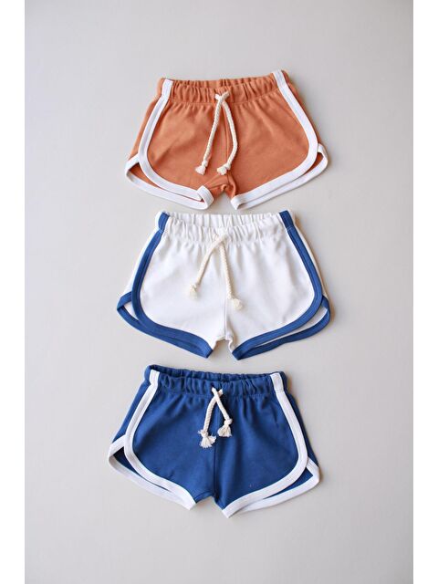 Oh La La Koala For Little Ones 3'lü Biyeli Penye Şort Model 4