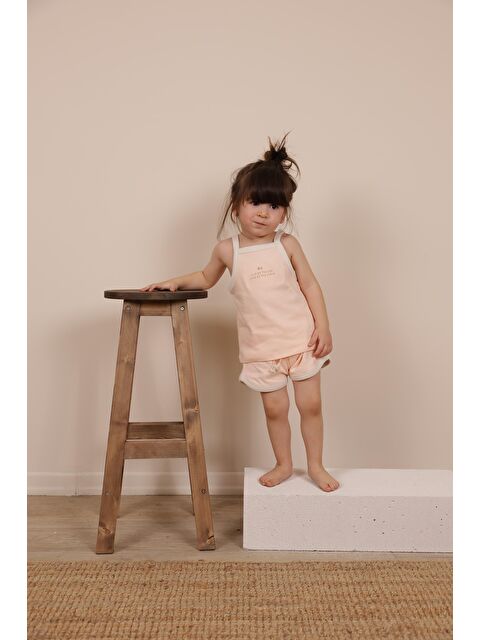 Oh La La Koala For Little Ones Pudra Askılı Şortlu Takım - S000425813-7152