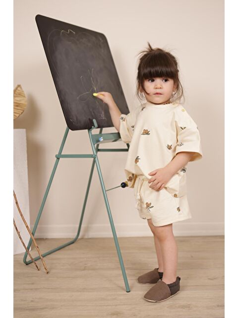 Oh La La Koala For Little Ones Zeytin Baskılı Şortlu Takım