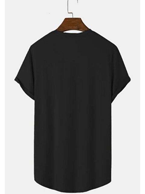 Oksit Uzun Eteği Oval Comfort Fit Unisex Tişört - S000124955-19351