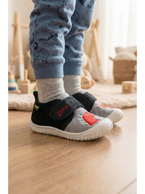 Gezer Kışlık Cırtlı Panduf Patik Erkek Ayakkabı