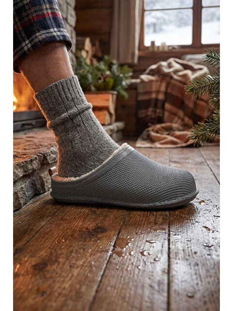 Gezer Kışlık Islak Zemin Erkek Terlik - S000181687-20600