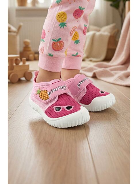 Gezer Yazlık Keten Bebe Kız Ayakkabı - S000180803-18686