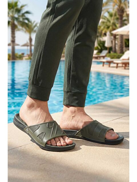 Gezer Yazlık Koleksiyon Erkek Terlik