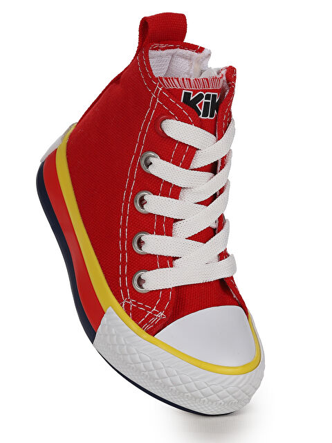 Kiko Kids Tinna Bağcıklı Erkek Çocuk Boğazlı Keten Spor Ayakkabı - S000219039-20045