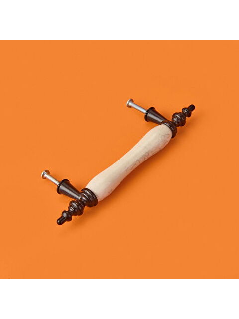 Esal Kaş Çatlak Sırlı 96 Kulp - Beyaz / Siyah - S000387544-37246