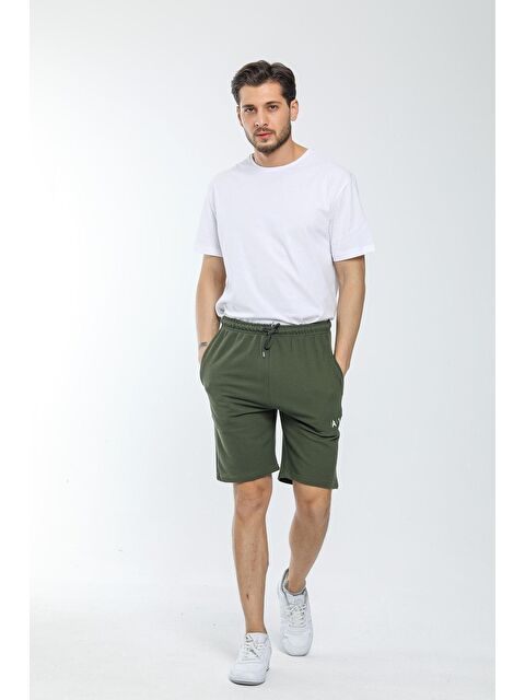 Süperlife Dar Kalıp Air Baskılı Erkek Şort SPR21Y52 - S000013916-18547