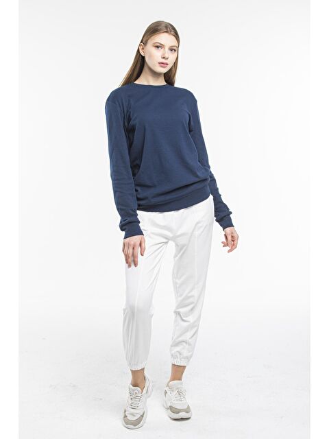 Süperlife Kadın Bisiklet Yaka Regular Fit Sweatshirt spr21k17 - S000014746-21164