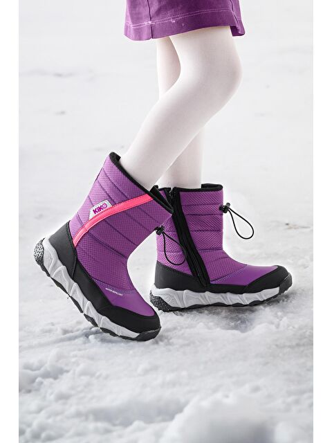 Kiko Kids Molina Suya Dayanıklı Fermuarlı Kız/Erkek Çocuk Kar Bot Ayakkabı - S000002188-20042
