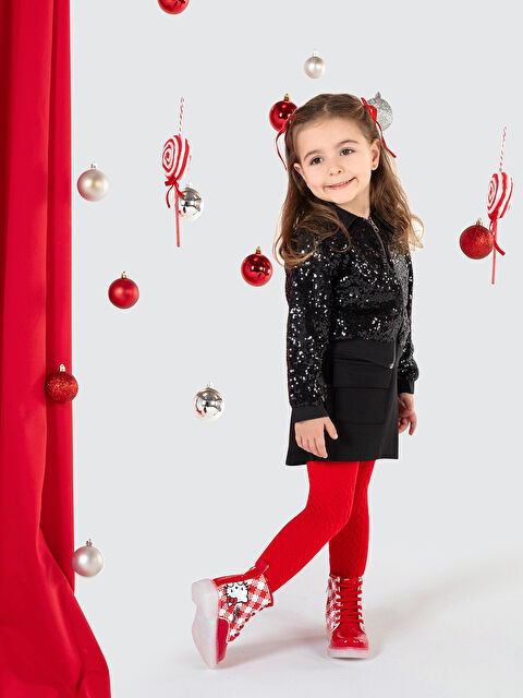 Civil Girls Kız Çocuk Ceket 2-5 Yaş Siyah - S000212923-19351