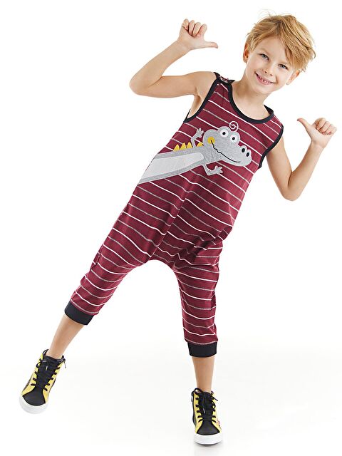 Denokids Komik Timsah Erkek Çocuk Tulum - S000009319-19951