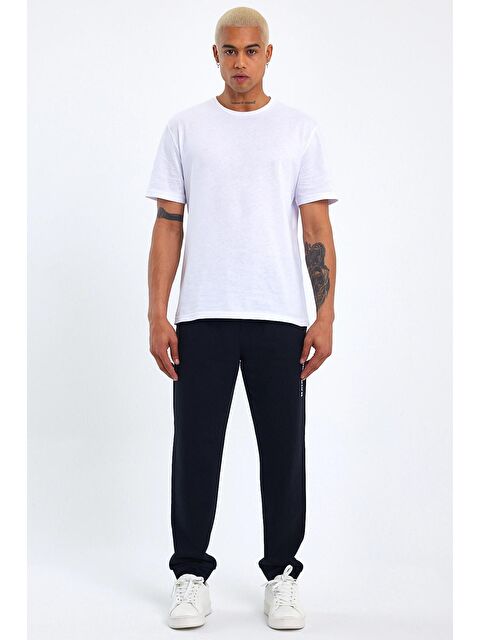 Süperlife Regular Fit Broklyn Baskılı İnce Erkek Jogger Eşofman Altı SPR 203 - S000015840-19351