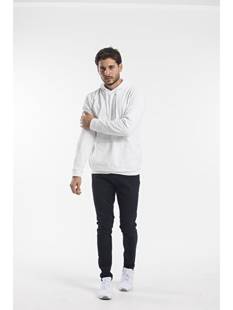 Süperlife Kapüşonlu Regular Fit İnce Erkek Hoodie SPR 20K55 - S000014664-19965