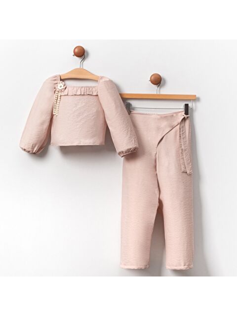 Mnk Baby & Kids Kız Çocuk Sırt Gipeli Takım MNK2124 - S000389050-19928