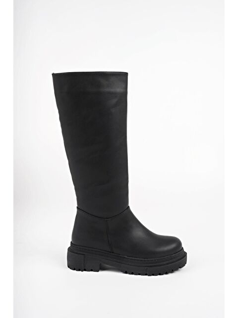 Muggo Bery Kadın Kalın Taban Çizme - S000025622-19351