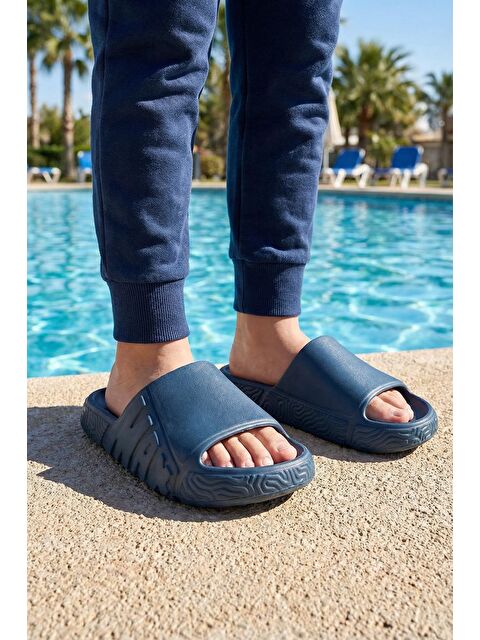 Gezer Yazlık Erkek Çocuk Eva Islak Zemine Uygun Ev Bahçe Banyo Havuz Terlik - S000346638-21164