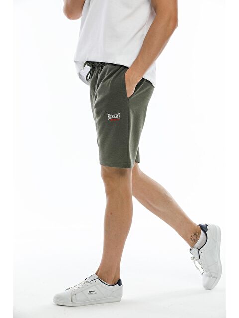Süperlife Regular Fit Nakışlı Brooklyn Erkek Şort SPR21Y57 - S000013813-18547