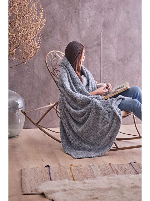 Zeynep Tekstil Flufy Wellsoft Tv Battaniyesi 110x170 cm - S000070670-20600