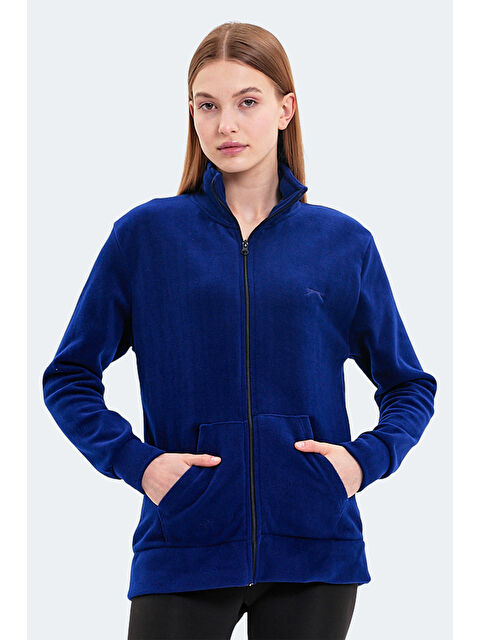 SLAZENGER SOUL I Kadın Polar Lacivert