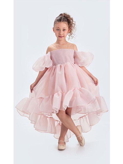 Mnk Baby & Kids Arisvi Kız Çocuk Abiye M00738 - S000390074-7152