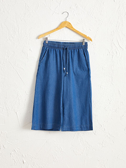 LCWAIKIKI Basic Elastic Waist Jean Capri - 9SL903Z8-563