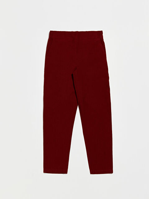 LCWAIKIKI Classic High Waist Carrot Fit Linen Fabric Trousers - 0S1650Z8-HHG