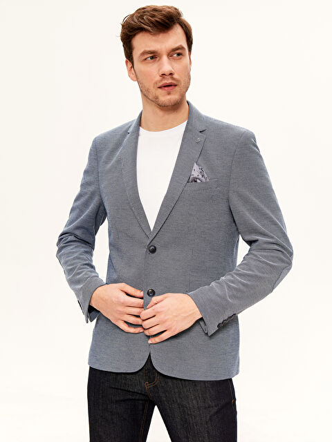 LCW Vision тар пішім ерлерге арналған блейзер пиджак - 0S8611Z8-CSH