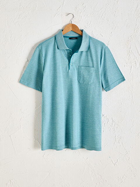 LCWAIKIKI Classic Mercerized Polo Neck Short Sleeve Men's T-Shirt - 0SH125Z8-GDC