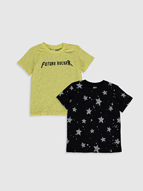 LCW baby Lot de 2 ensembles imprimés bébé garçon - 0SI981Z1-FPR