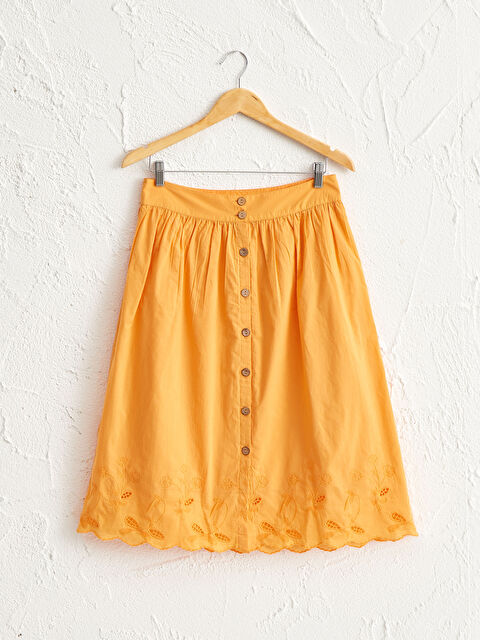 LCW Vision Woman YELLOW Skirt - 0SJ816Z8-GLG