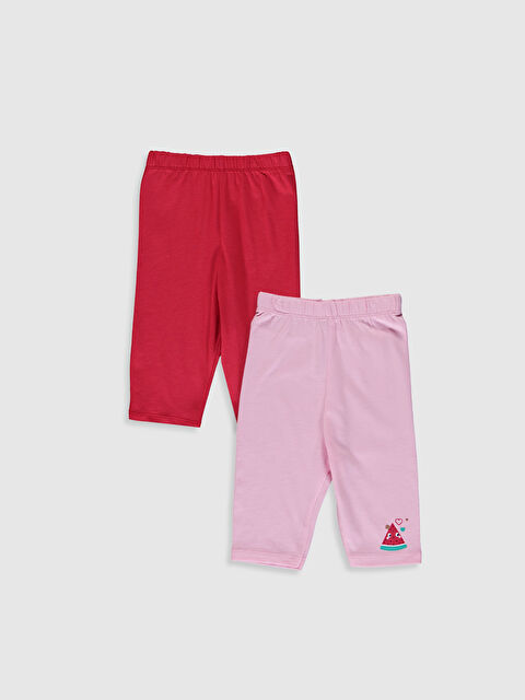 LCW baby عبوتان بنطلون بيجاما للبنات الصغار - 0SN268Z1-FZP