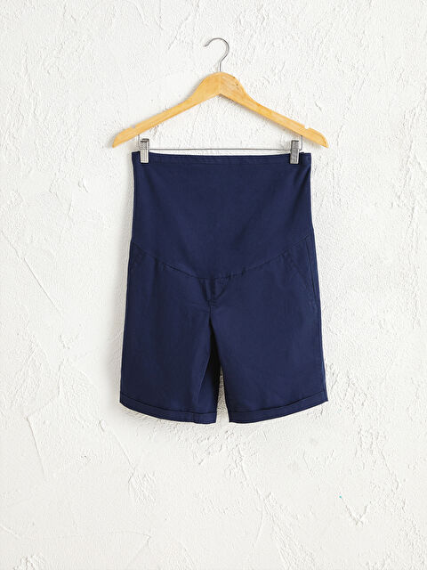 LCWAIKIKI Maternity برمودا قطن حوامل - 0SA242Z8-HEL