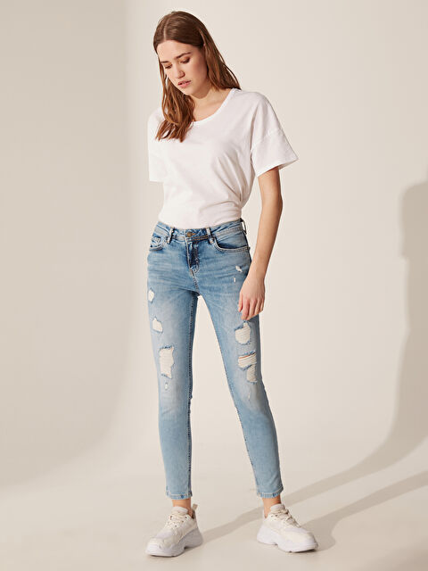 LCW Vision Skinny Fit Women's Jeans - 0SE924Z8-311