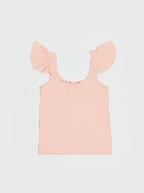 LCW Vision U Neck Strap Combed Cotton Women's Athlete - 0SR544Z8-G4V