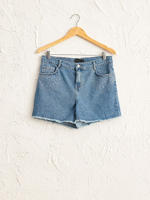 LCW Vision Women's Jean Shorts - 0ST127Z8-507