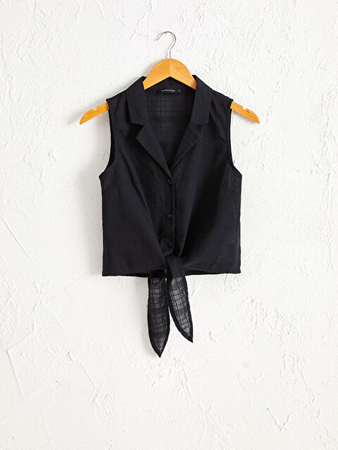 LCW Vision Fastening Detailed Waist Viscose Shirt - 0SV421Z8-K3W