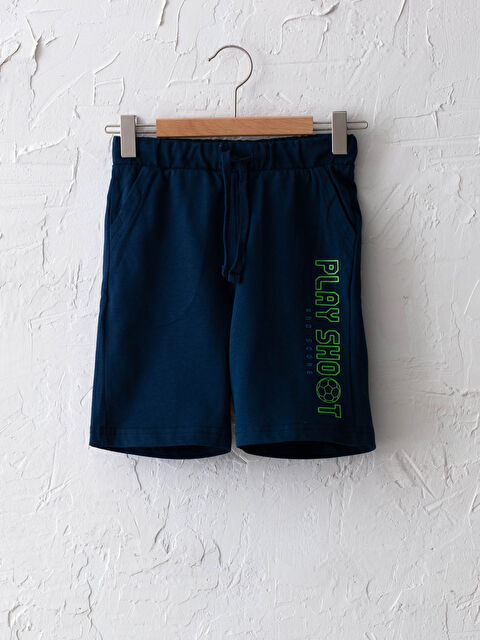 LCW Kids شورت للأولاد مطبوع بخصر مطاطي - S1AB66Z4-JC7