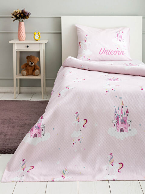 LCW HOME Printed Girl's Pique Set - S1AJ07Z4-F9C