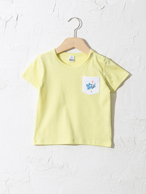 LCW baby Baby Boy’s Cotton T-Shirt - S1BQ19Z1-FPM
