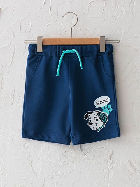 LCW baby شورت أولاد رضع مطبوع 101 كلب مرقش بخصر مطاطي - S1CU40Z1-HEU